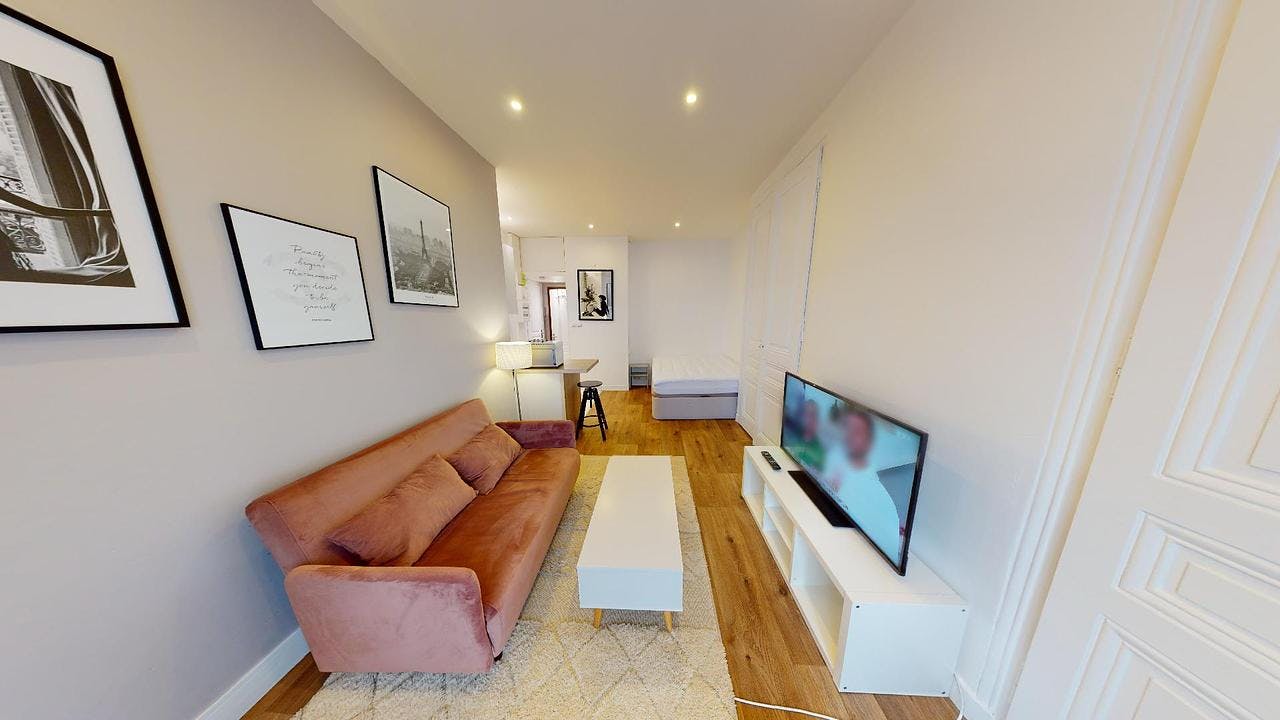 Studio for rent on Rue Cuvier, Lyon – pohled 4
