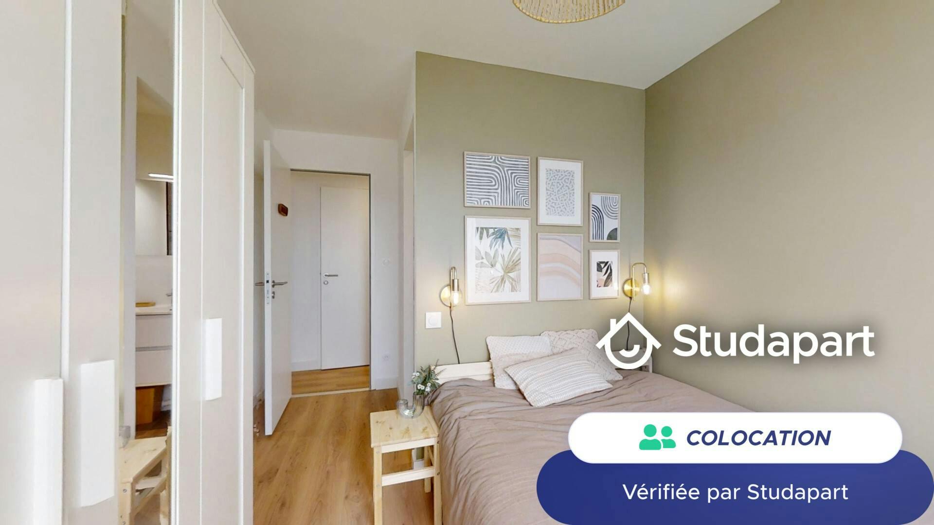 Private room for rent on Rue de Wassy, Nantes - Vue 5
