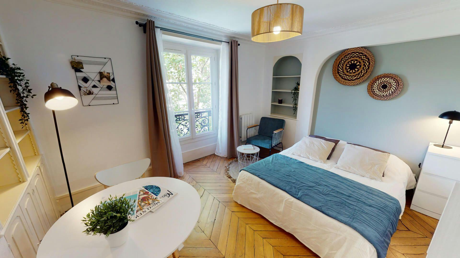 Private room for rent on Avenue des Ternes, Paris - Vue 4