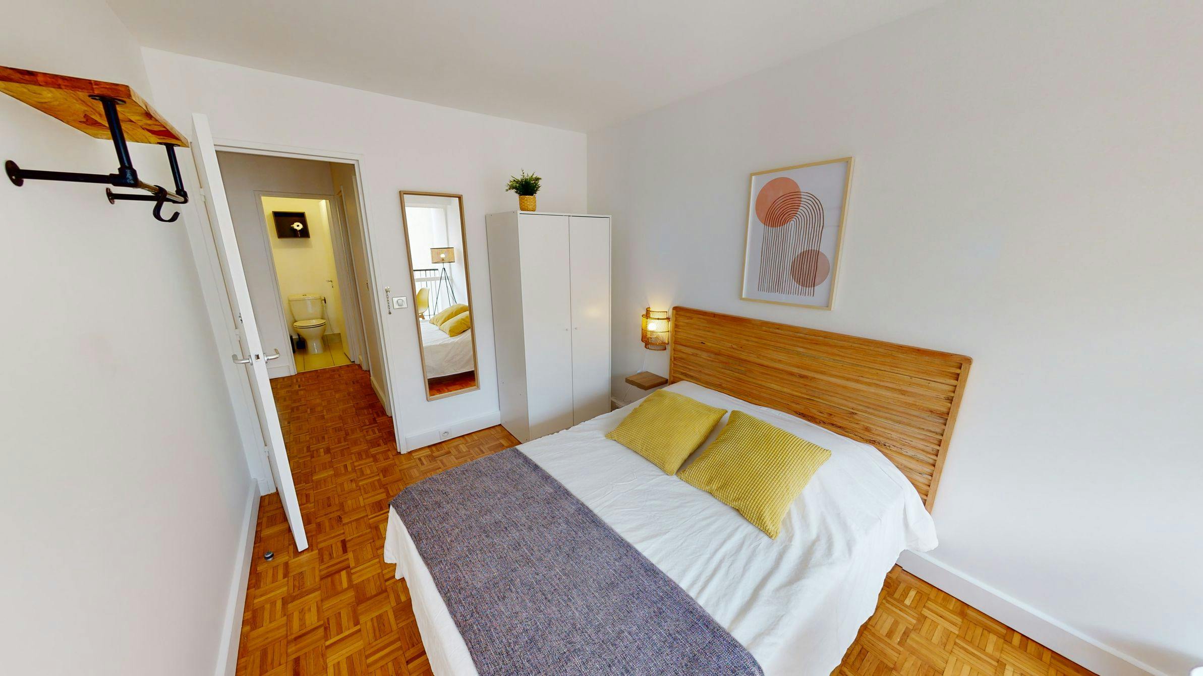 Private room for rent on Rue Tiphaine, Paris - Vue 3