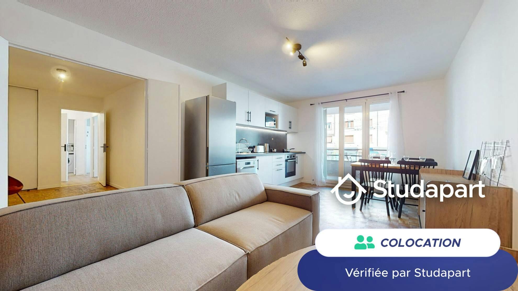 Private room for rent on Rue du Dauphiné, Lyon - Vue 3