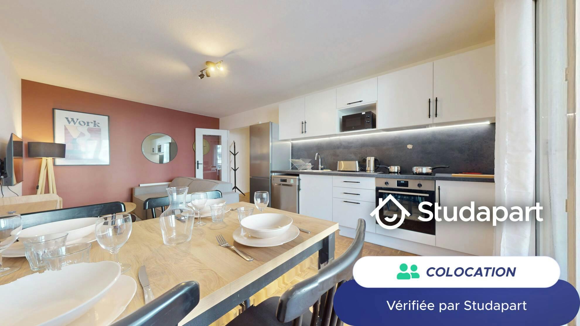 Private room for rent on Rue du Dauphiné, Lyon - Vue 5