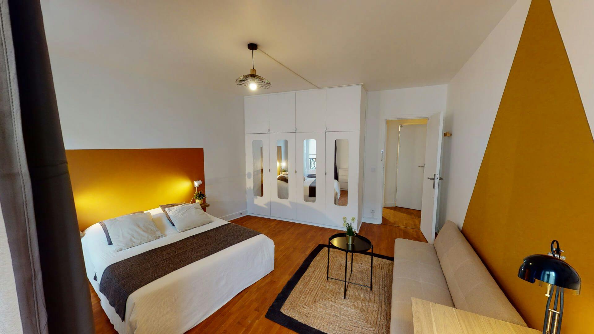 Private room for rent on Avenue de Wagram, Paris - Vue 5