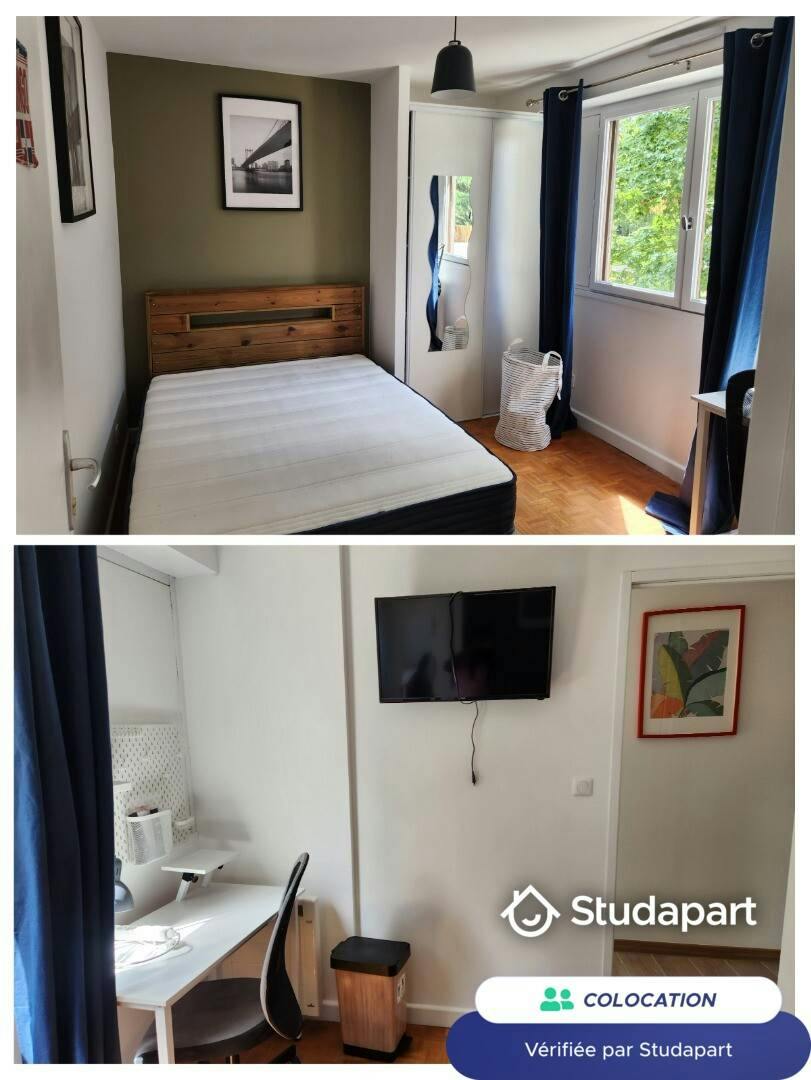Private room for rent on Avenue des Franciscains, Nantes - Plus