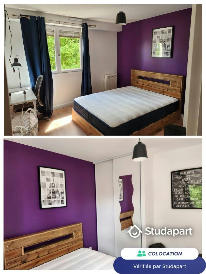 Private room for rent on Avenue des Franciscains, Nantes - Vue 5