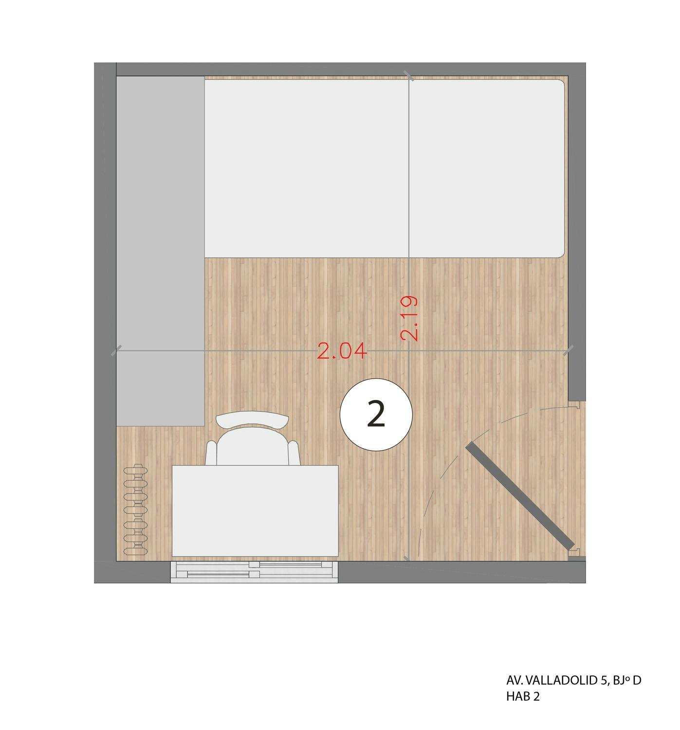Apartment Madrid, 71m² — photo 39