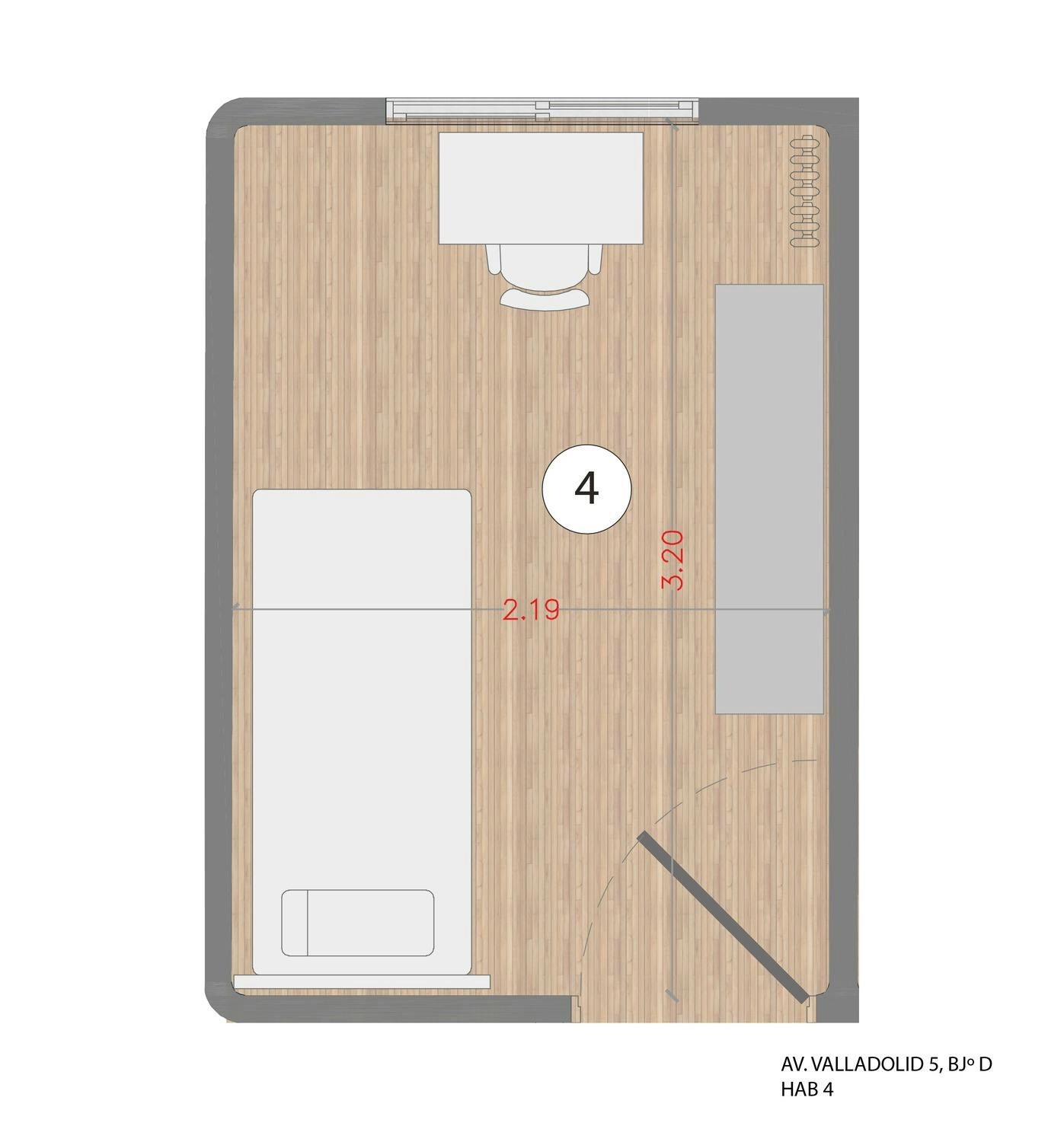 Apartment Madrid, 71m² — photo 37