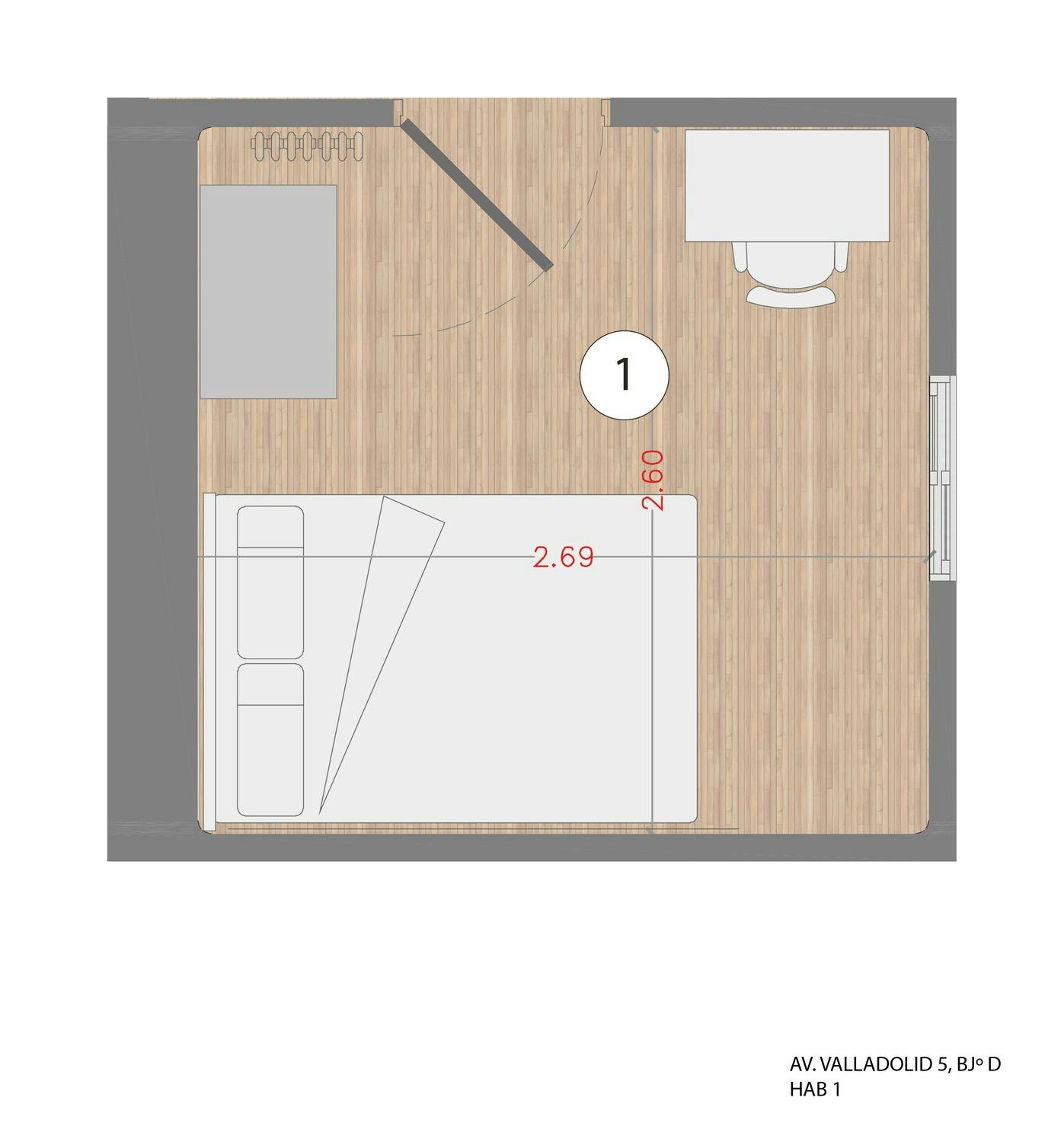 Apartment Madrid, 71m² — photo 15