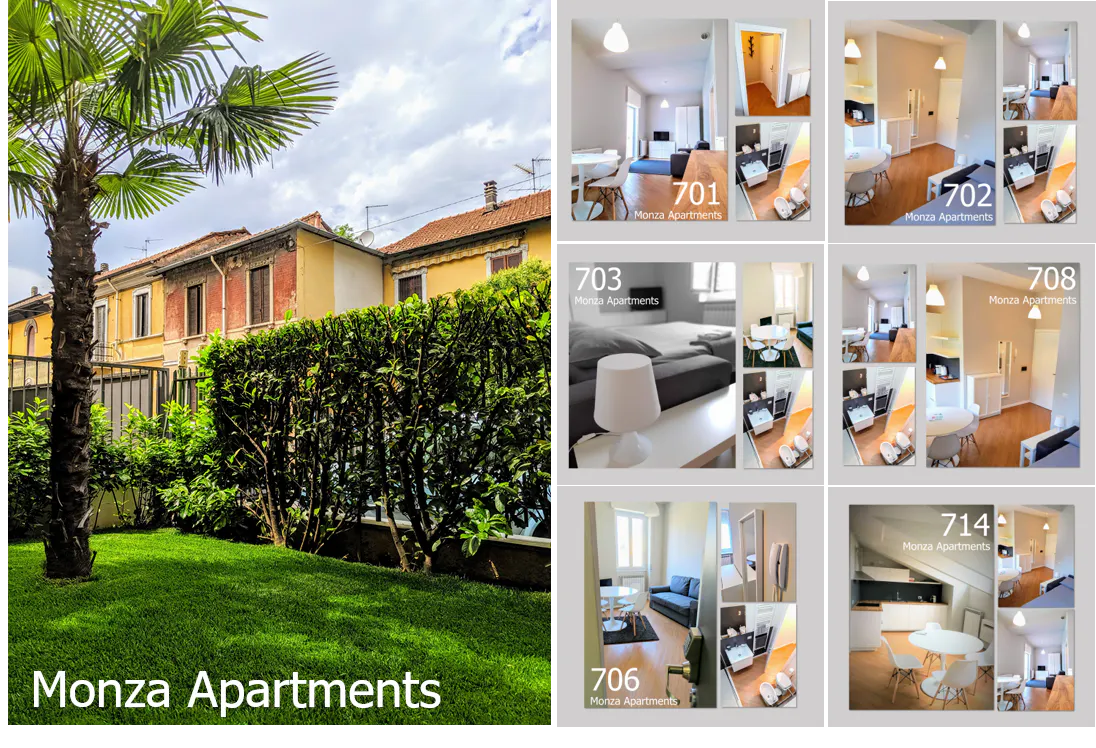 1-Bedroom Apartment in Via Marco Polo, Monza 1