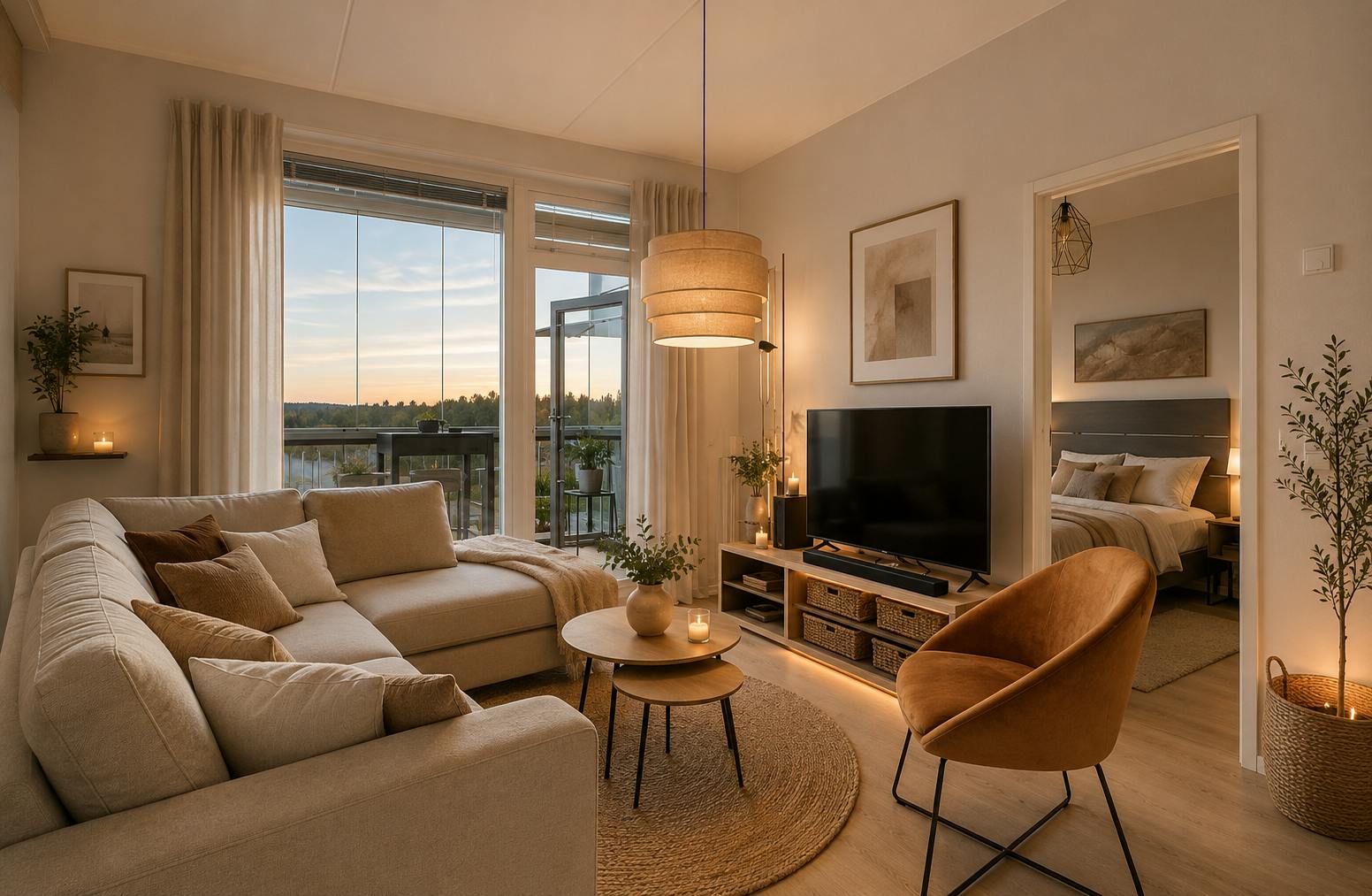 Квартира сдается в аренду за 900 € в месяц в Espoo, Tiimalasintie