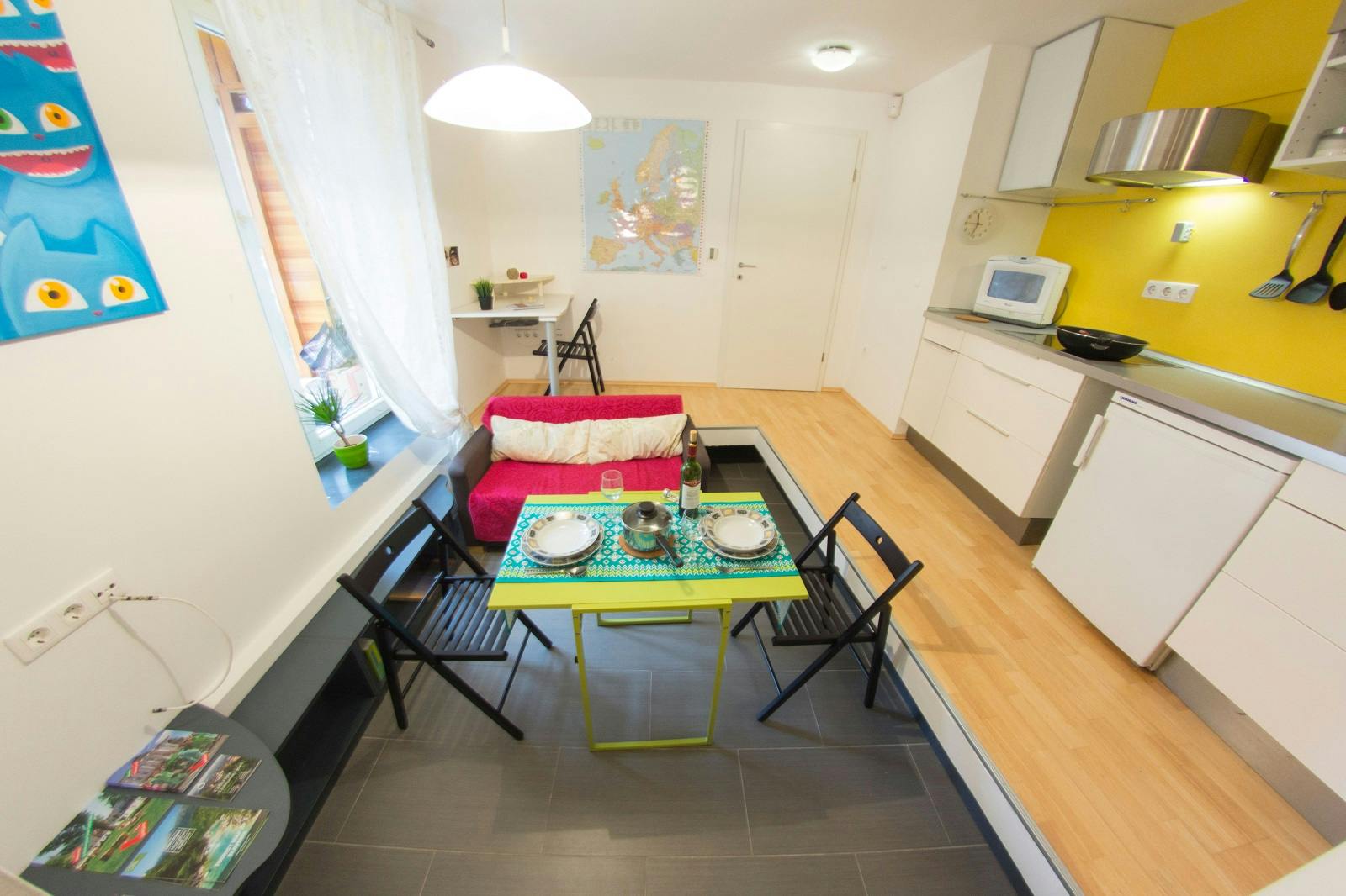 Студія за оренду для 850 EUR на місяць у Ljubljana, Riharjeva ulica