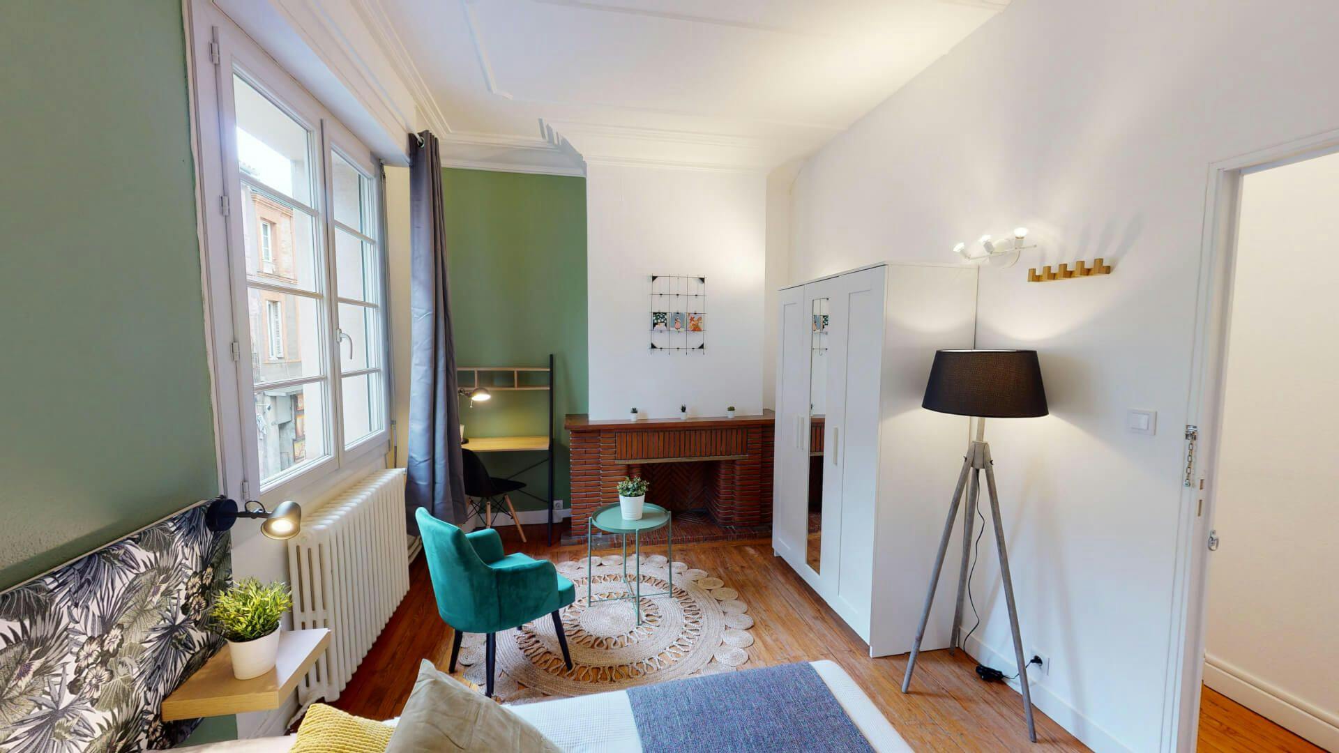 Apartment Toulouse, 1 bed, 13m² — photo 3