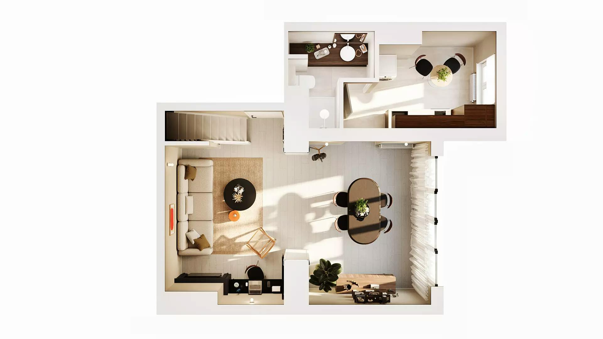 Apartment Saint-Gilles, 1 bed, 32m² — photo 8