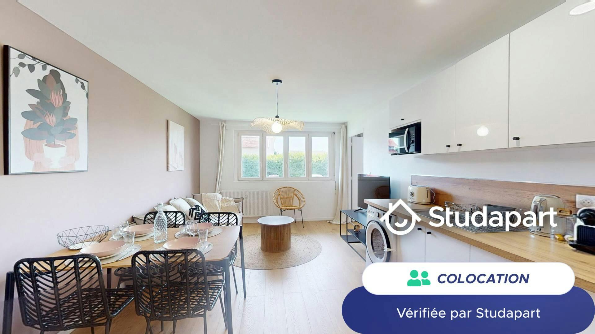Private room for rent for €480 per month in Dijon, Rue du 26ème Dragons