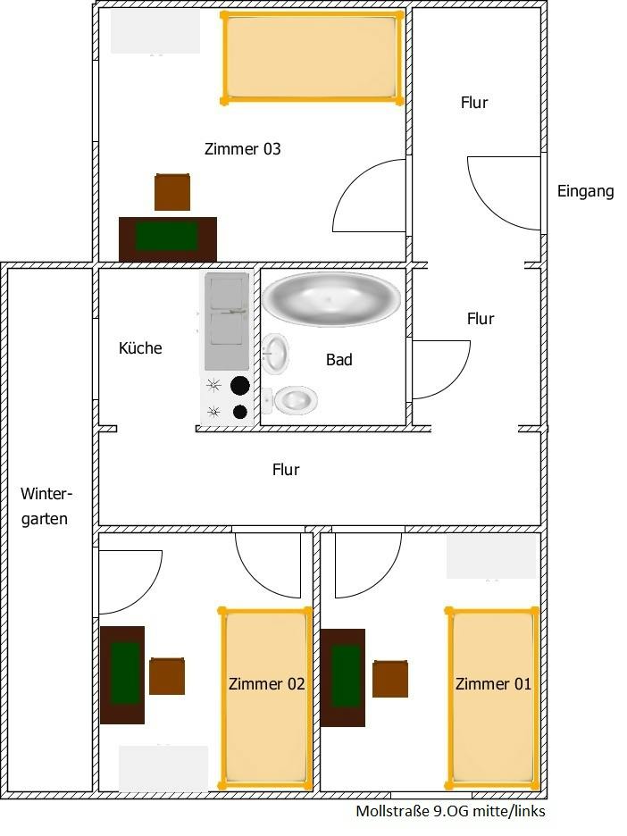 Shared room in Stubenrauchstraße, Berlin (1547958) room image 6