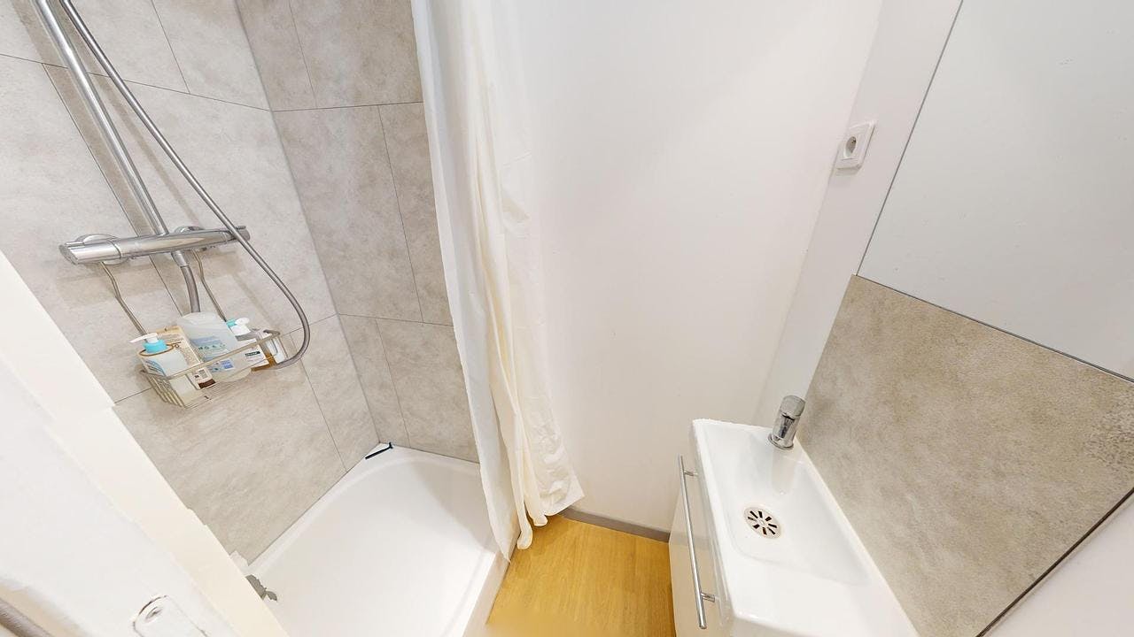 Single room Bordeaux, 1 bed, 9m² — photo 13