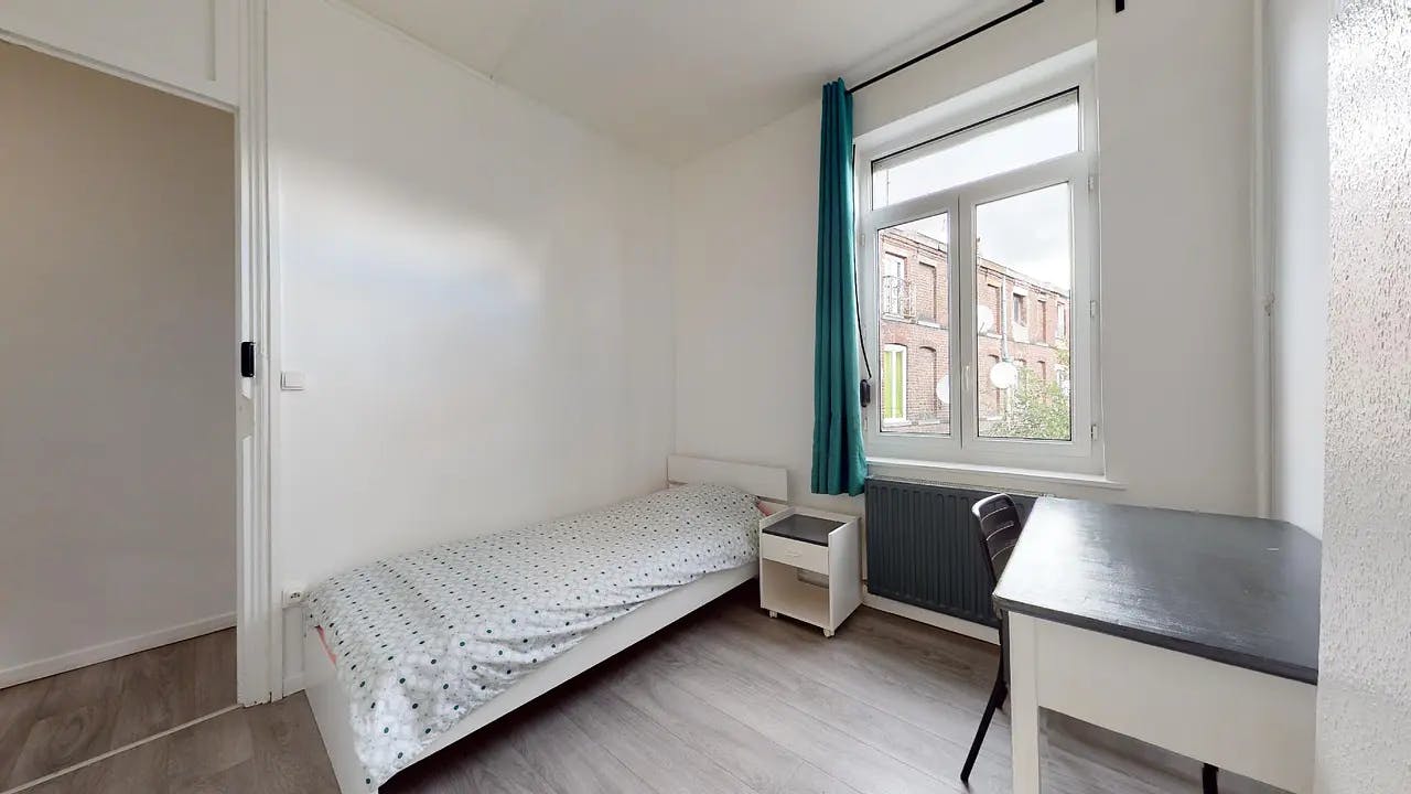 Cameră privată de închiriat pentru 315 EUR pe lună în Roubaix, Rue Louis Decottignies