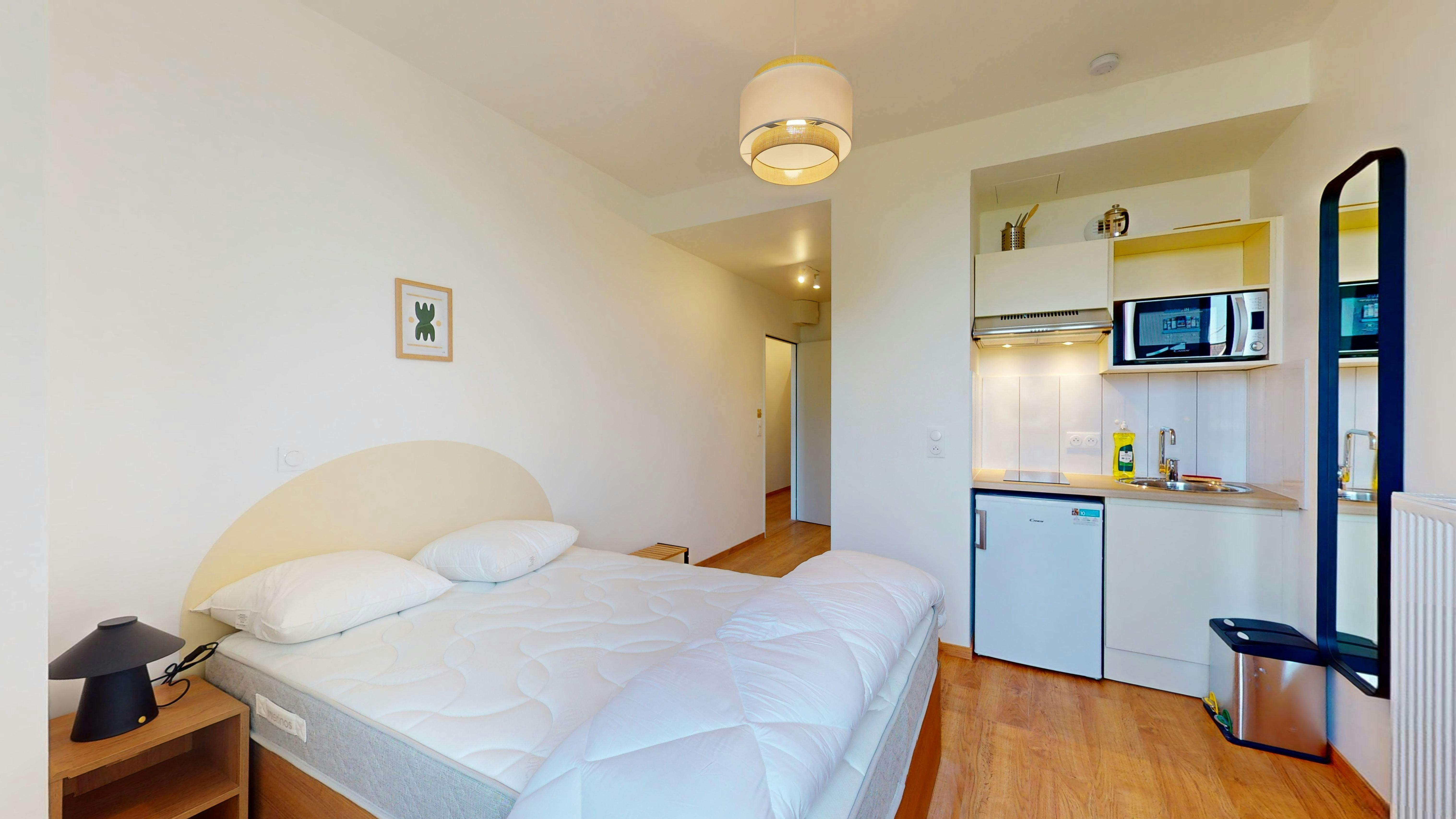 Apartment Cergy, 1 bed, 19m² — photo 127