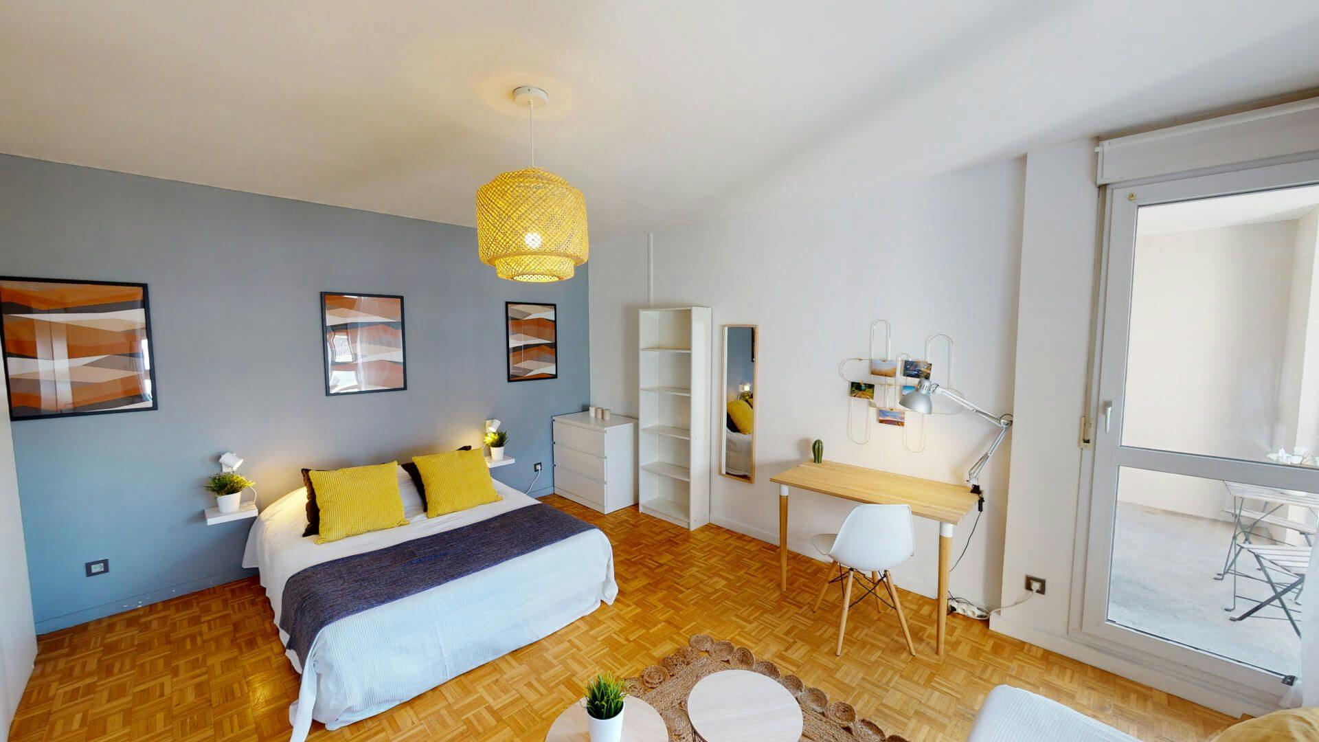 Single room Lyon, 1 bed, 20m² — photo 1
