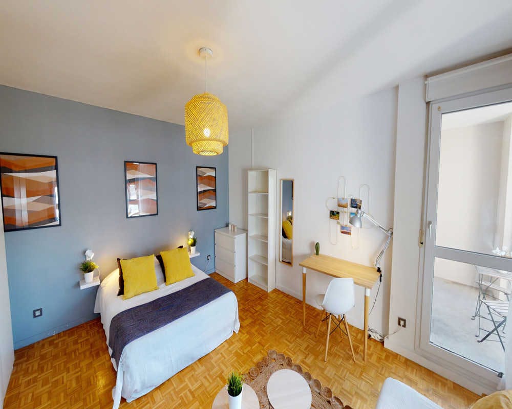 Single room Lyon, 1 bed, 20m² — photo 37