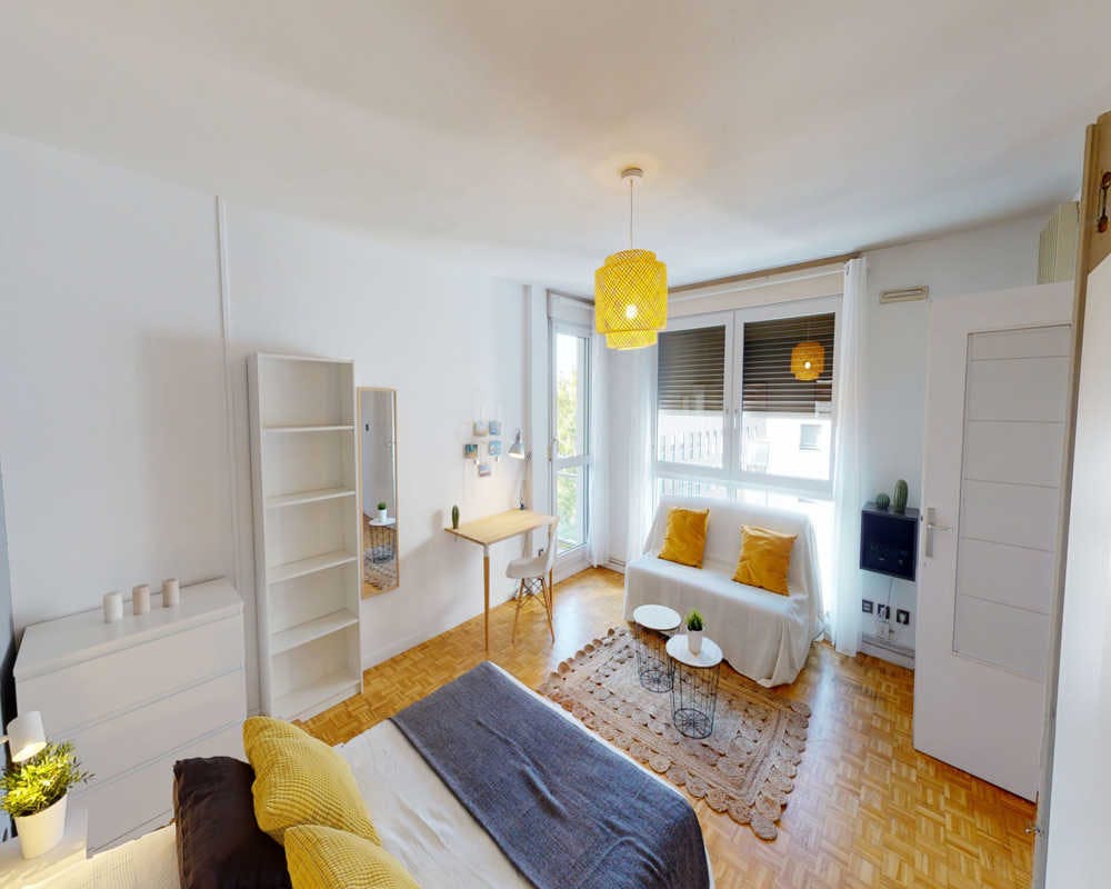 Single room Lyon, 1 bed, 20m² — photo 36