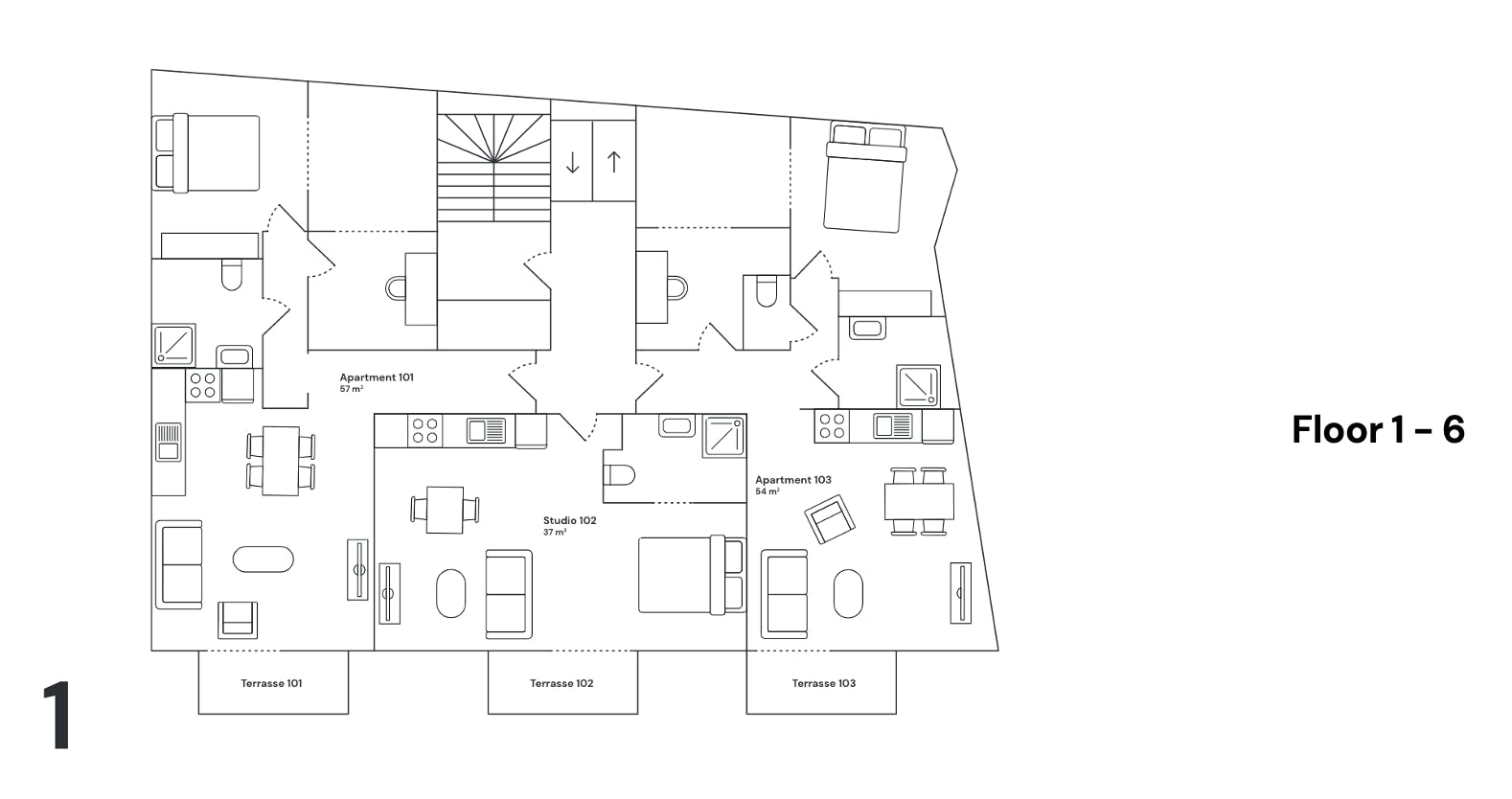 Appartement à Antwerpen