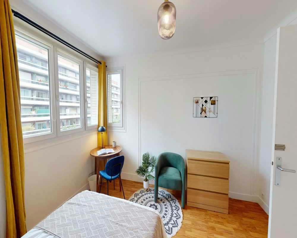 Private room for rent on Rue de Saussure, Paris - Vue 4