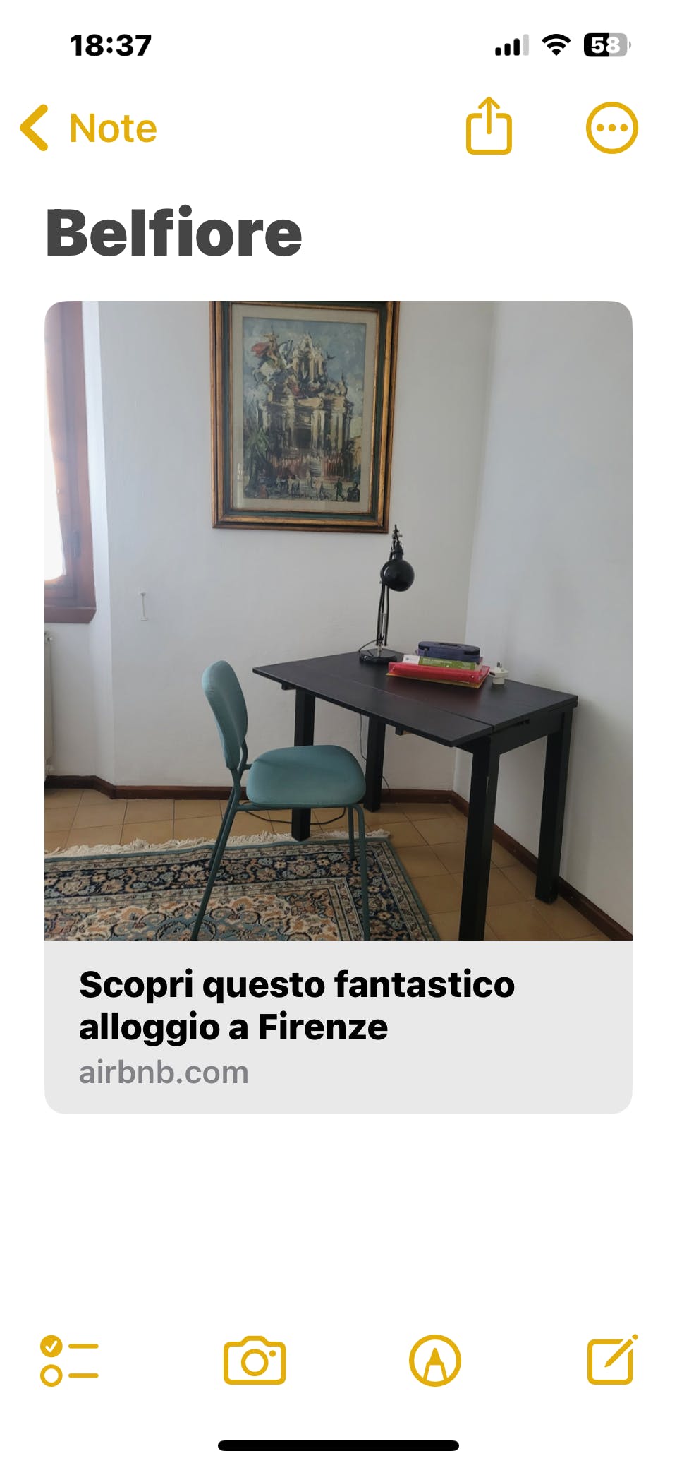 Single room Florence, 1 bed, 15m² — photo 13
