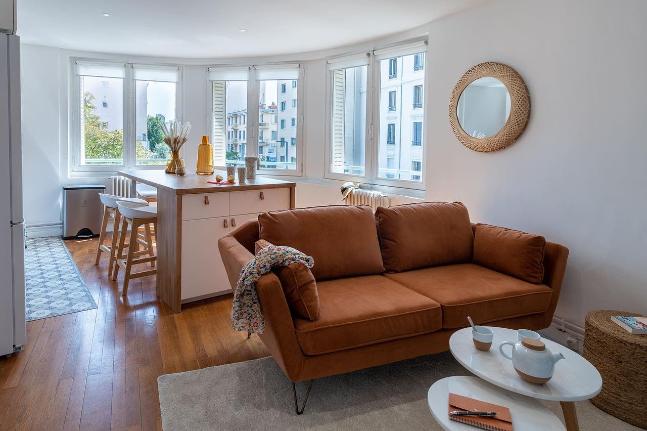 Apartment Villeurbanne, 1 bed, 9m² — photo 3