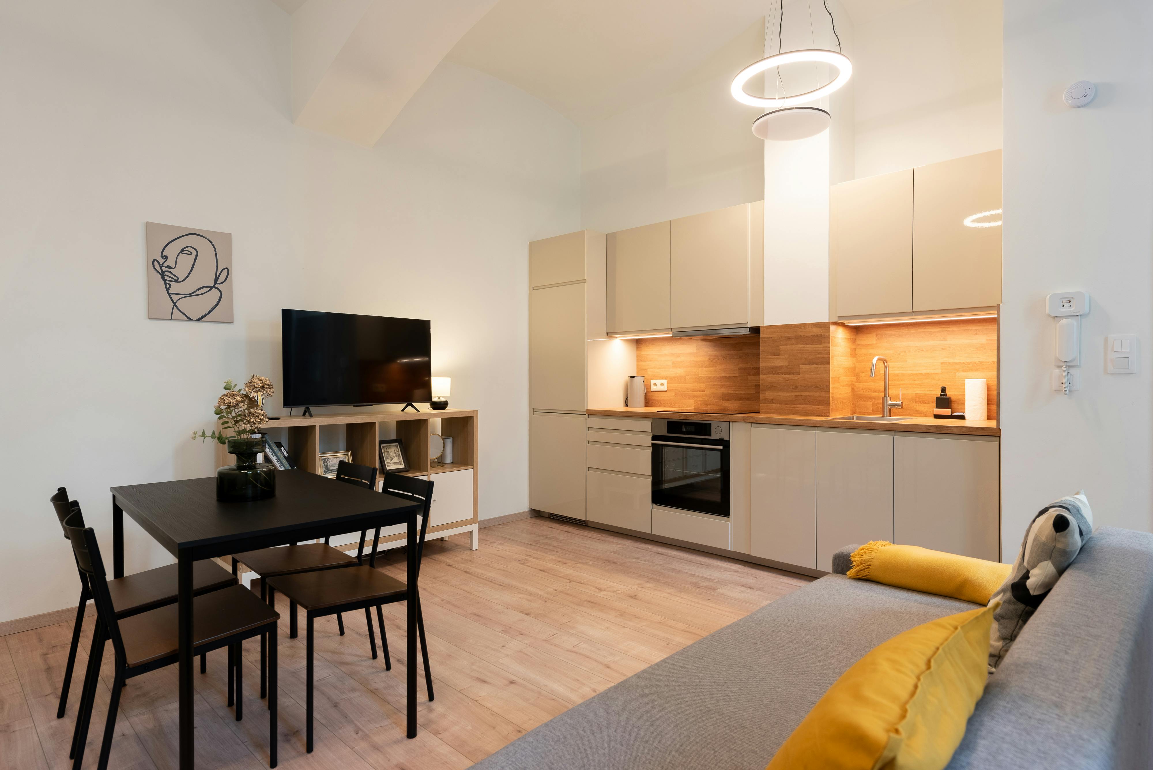 Apartment for rent for CZK 46,035 per month in Prague, Haštalská