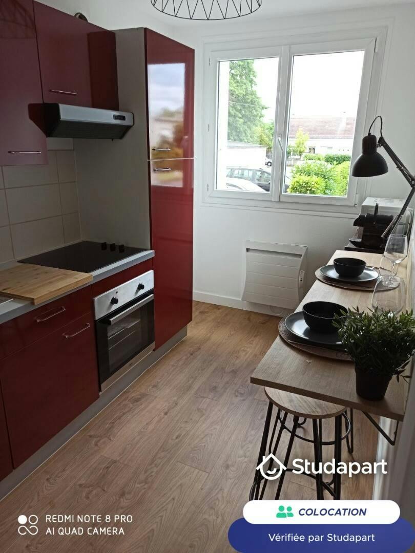 Private room for rent on Rue Hector Berlioz, Nantes - Vue 4
