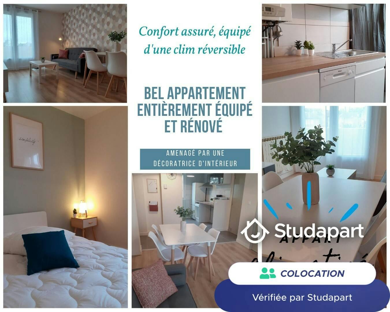 Quarto privado para alugar por € 425 por mês em Romans-sur-Isère, Rue du 4 Septembre