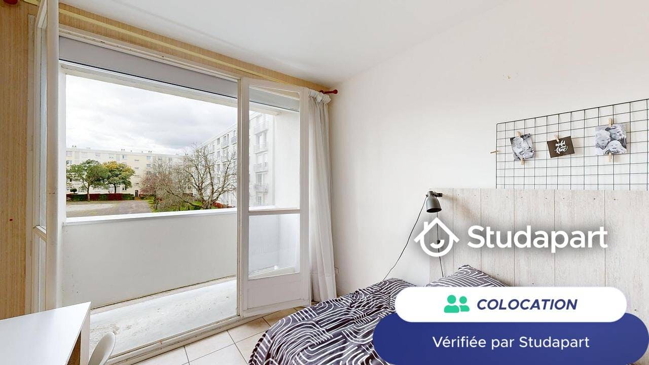 Private room for rent on Allée Charles Baudelaire, Rezé – pohled 3