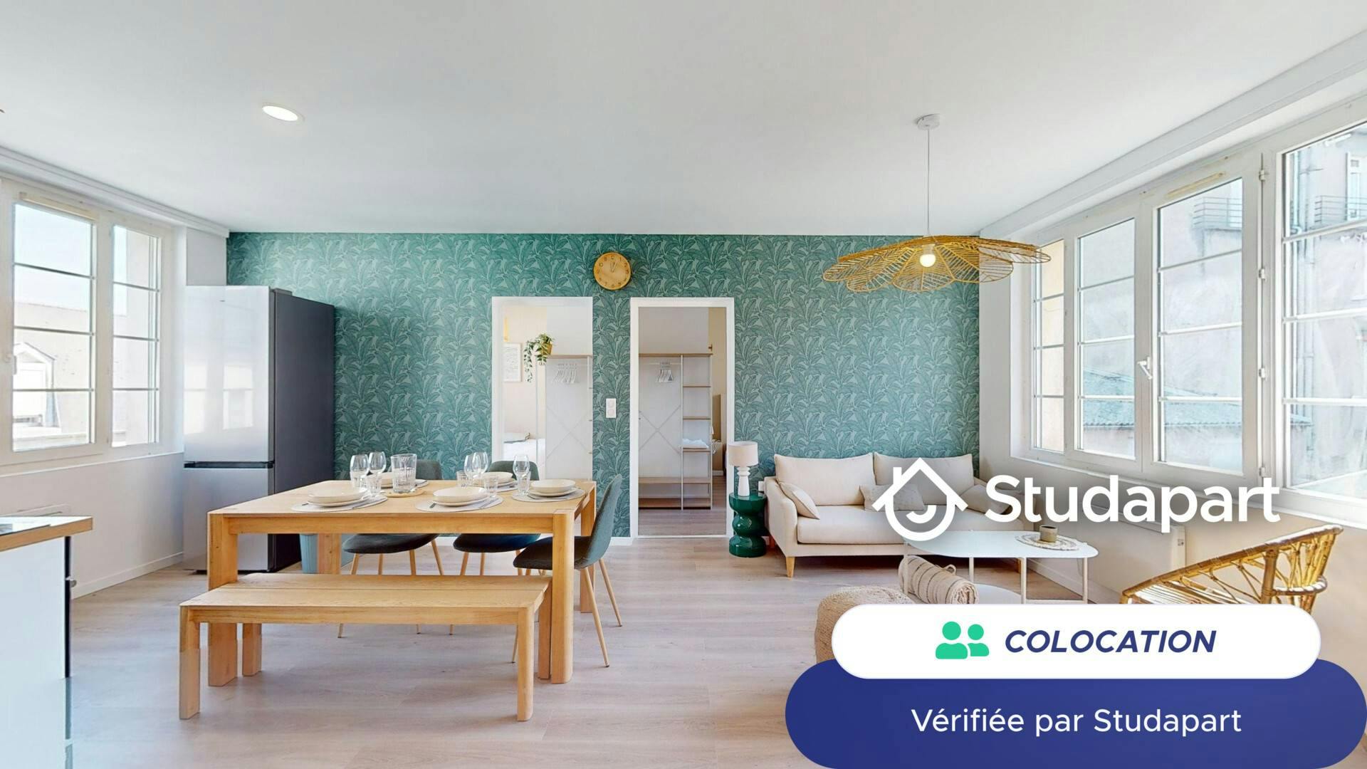 Stanza privata in affitto a 480 € al mese a Dijon, Rue Michel Servet