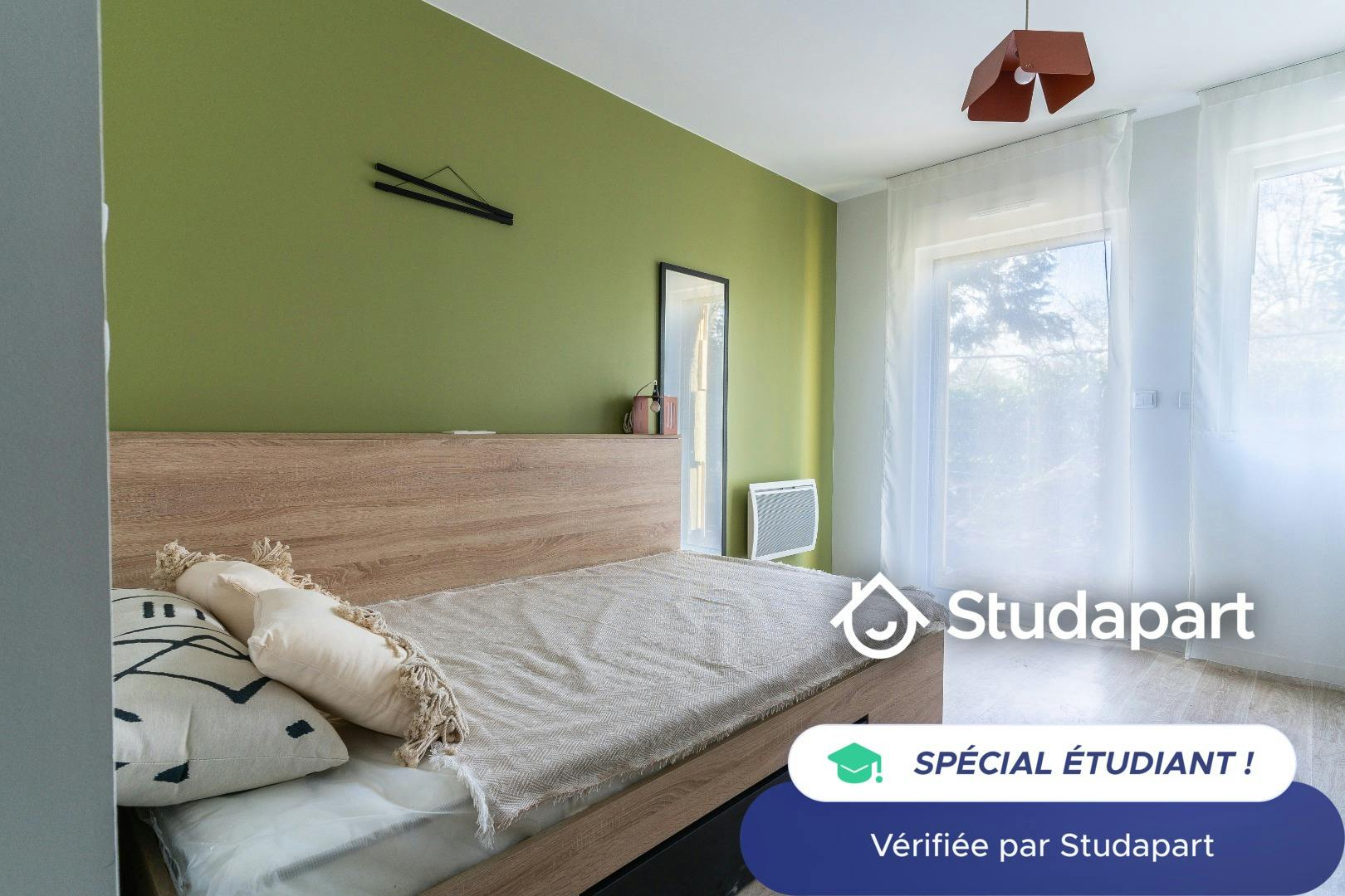 Habitación privada en alquiler por 405 € al mes en Villeneuve-d'Ascq, Boulevard Albert 1er
