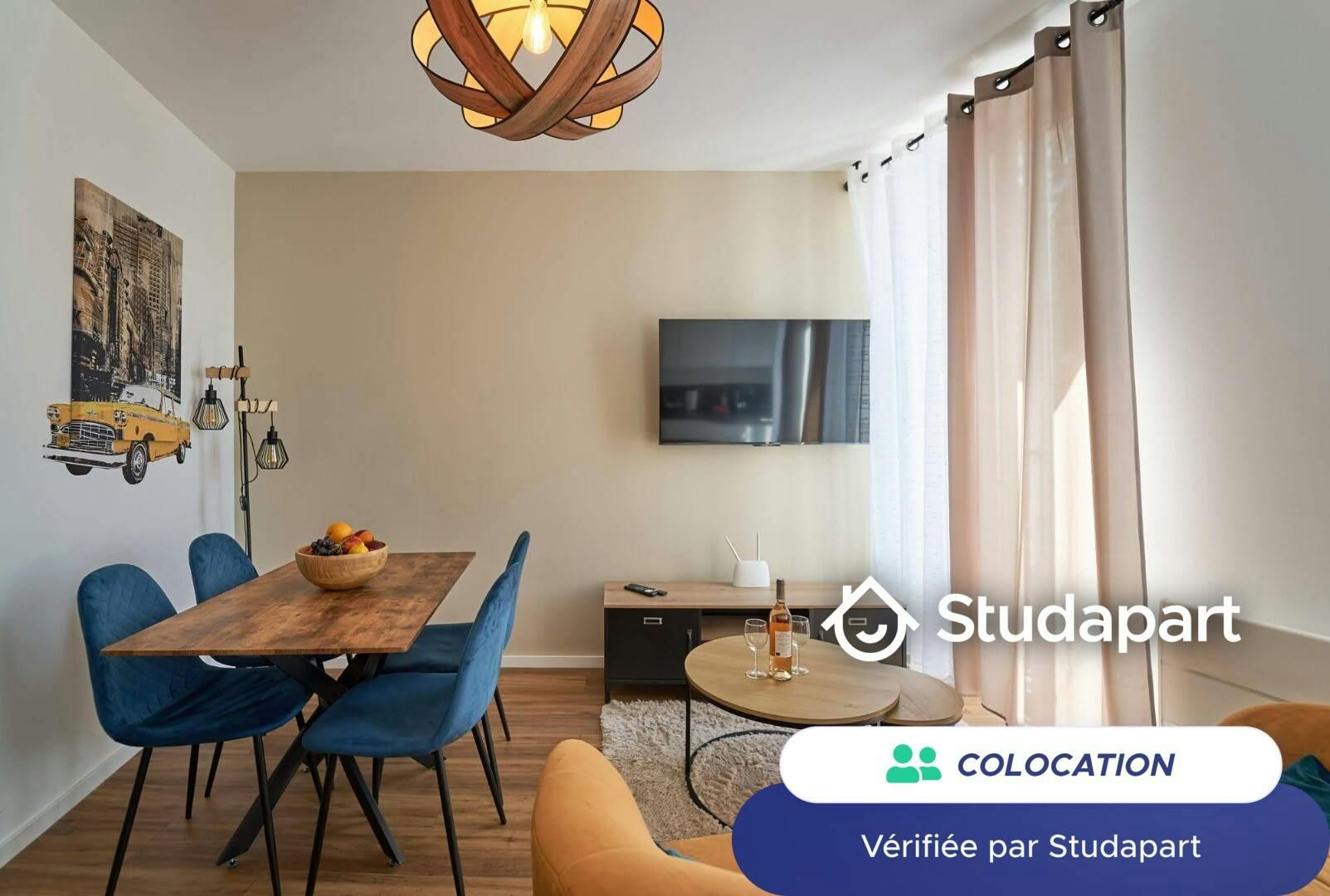 Privé kamer te huur voor € 480 per maand in Toulon, Avenue du 1er Bataillon de Choc