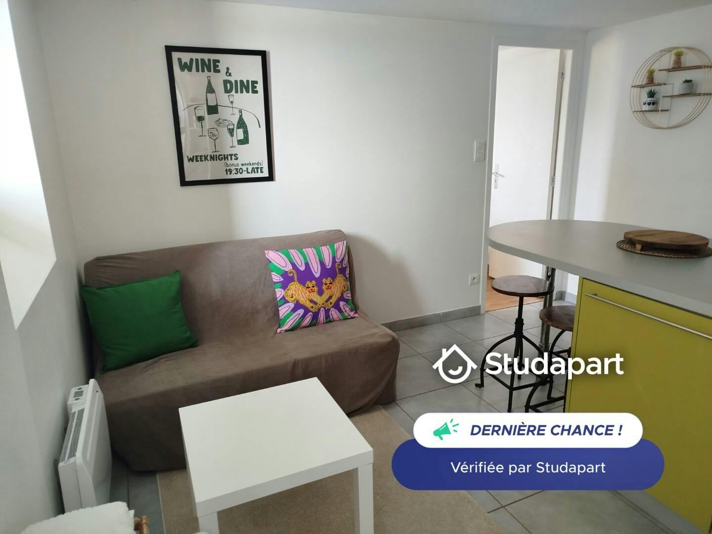 Apartamento para alugar por € 680 por mês em Biarritz, Avenue de Bidart