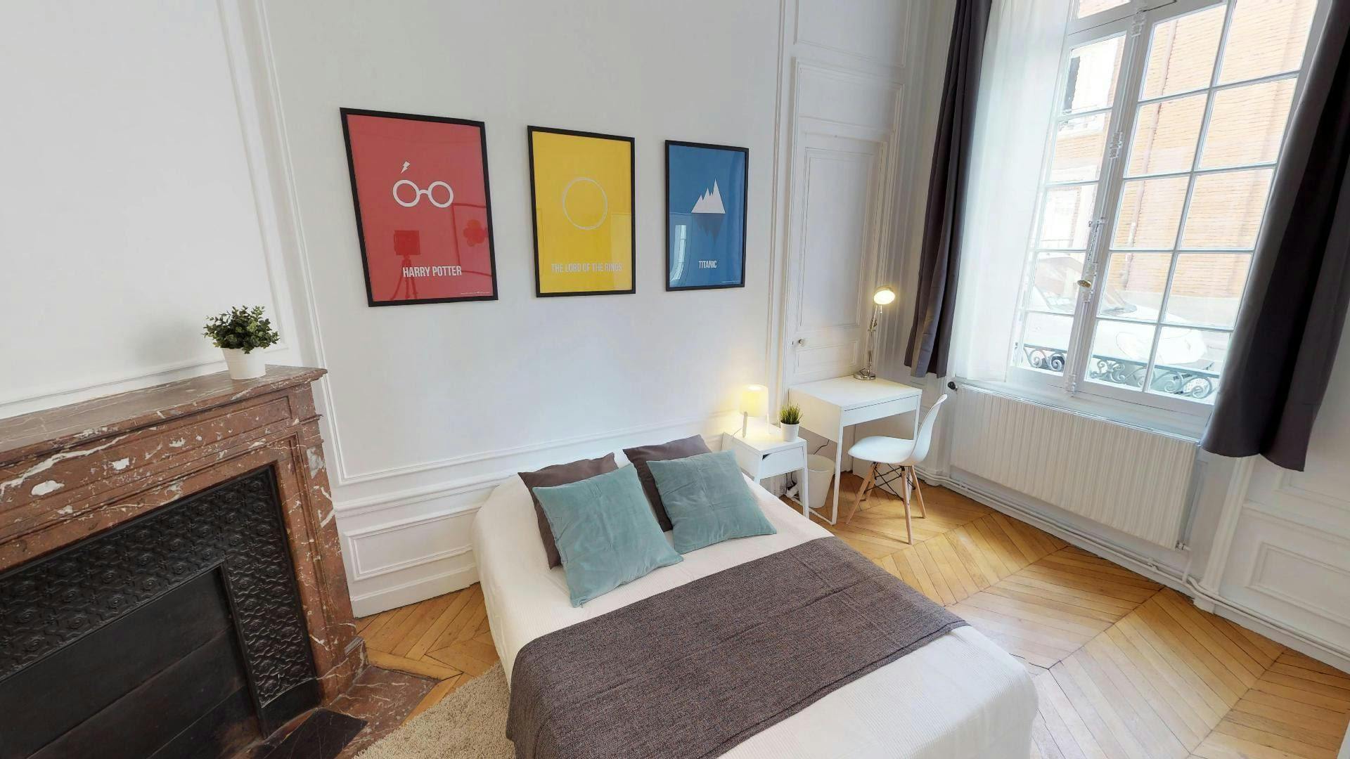 Single room Paris, 1 bed, 14m² — photo 4