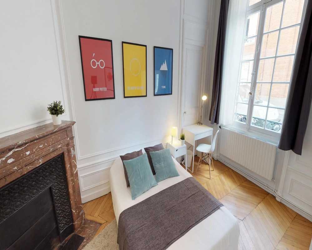 Single room Paris, 1 bed, 14m² — photo 12