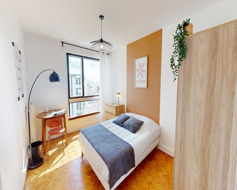 Single room Paris, 1 bed, 12m² — photo 11
