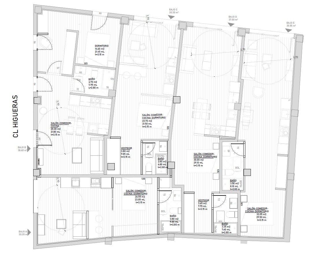 Apartment Madrid, 1 bed — photo 1