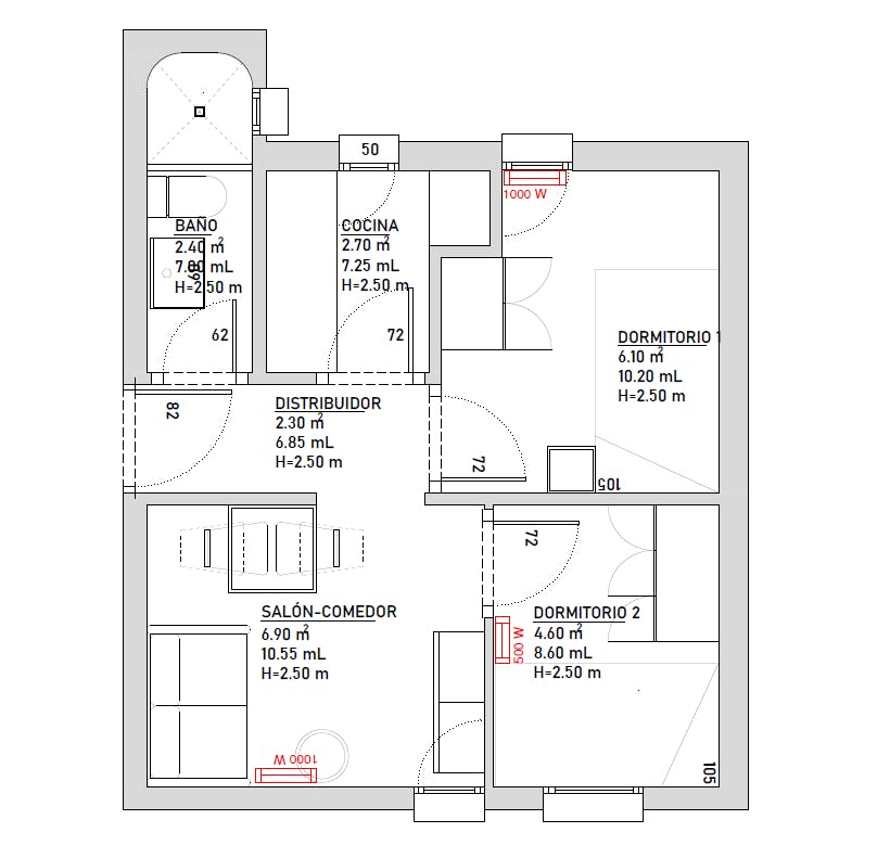Apartment Madrid, 2 beds — photo 4
