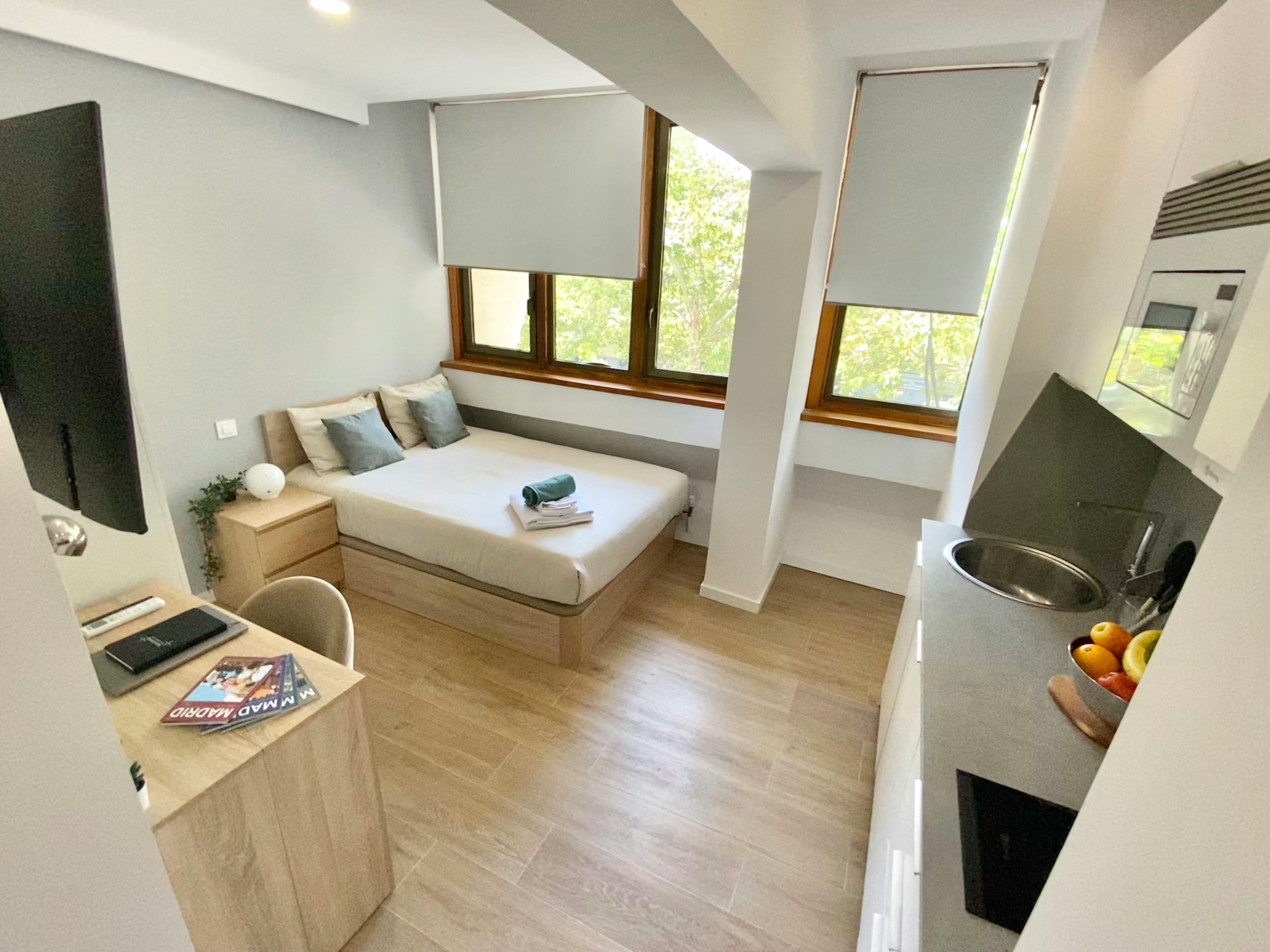 Studio for rent for €1,375 per month in Madrid, Avenida de la Reina Victoria