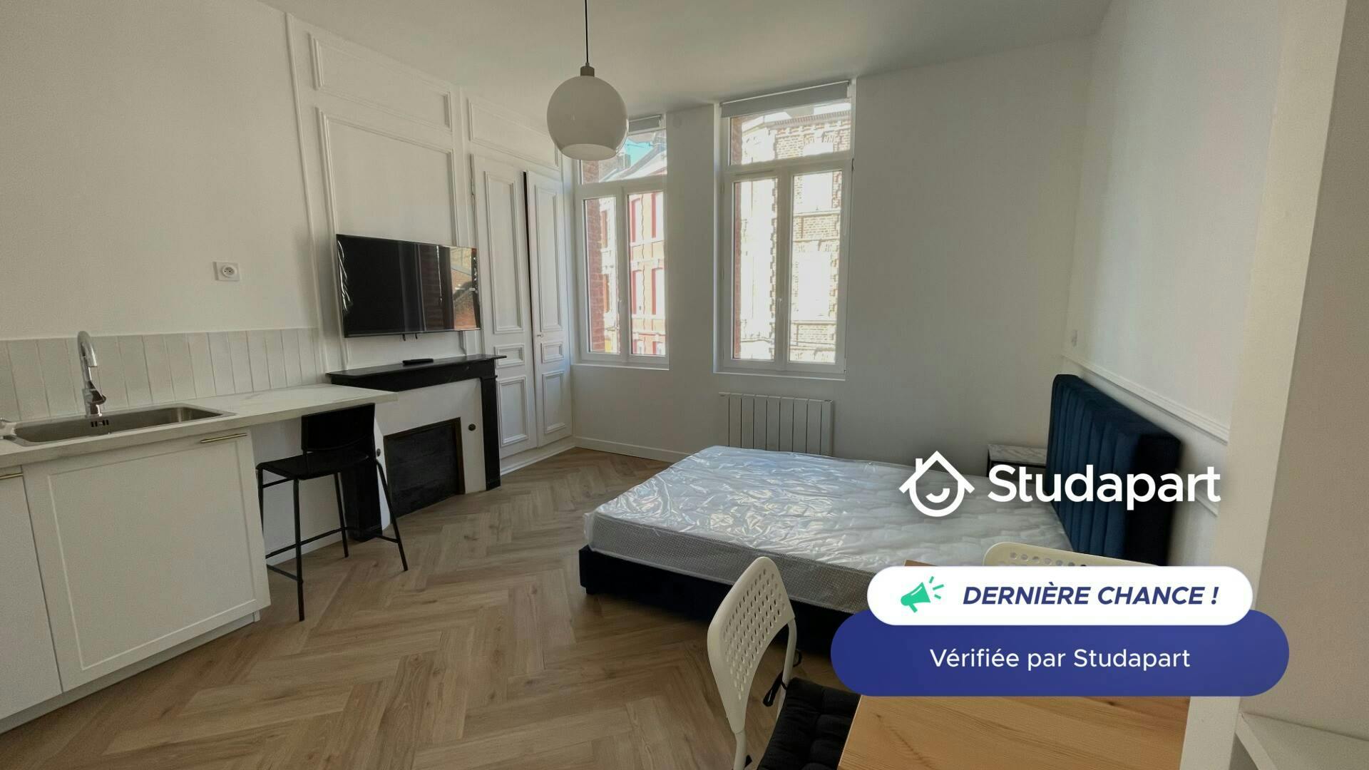 Apartment for rent for €610 per month in Amiens, Rue Blin de Bourdon