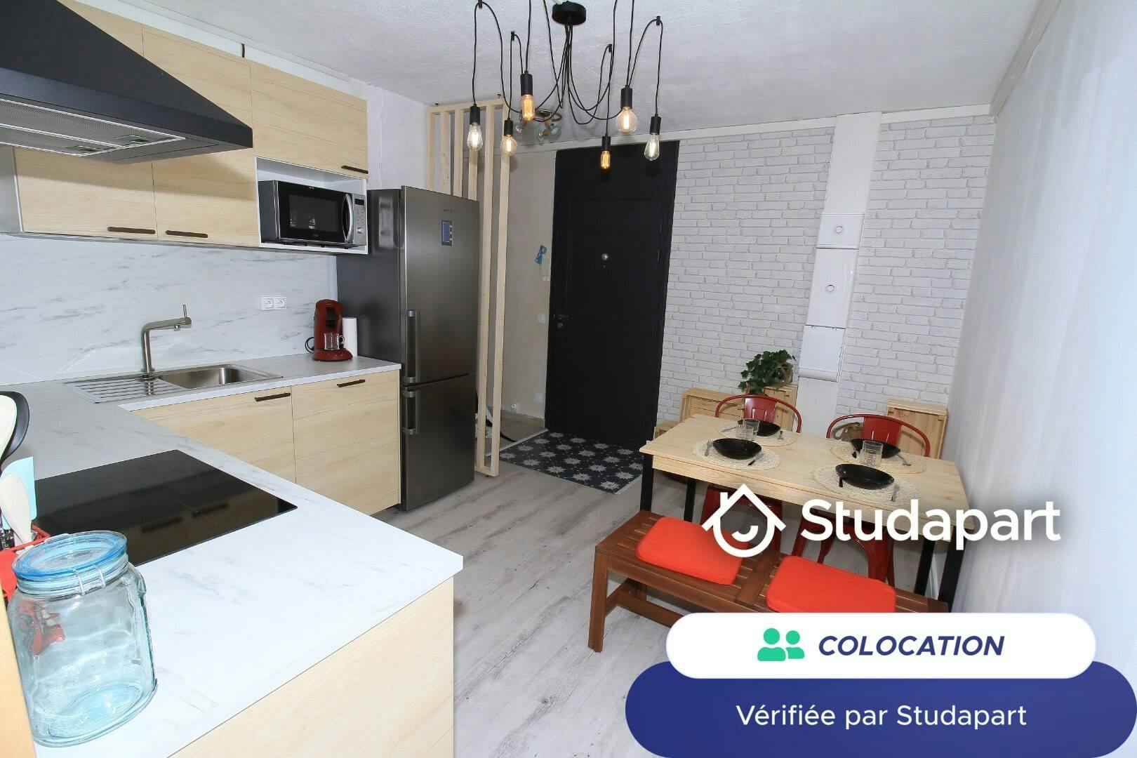 Private room for rent on Rue Philippe Fabia, Lyon – pohled 6