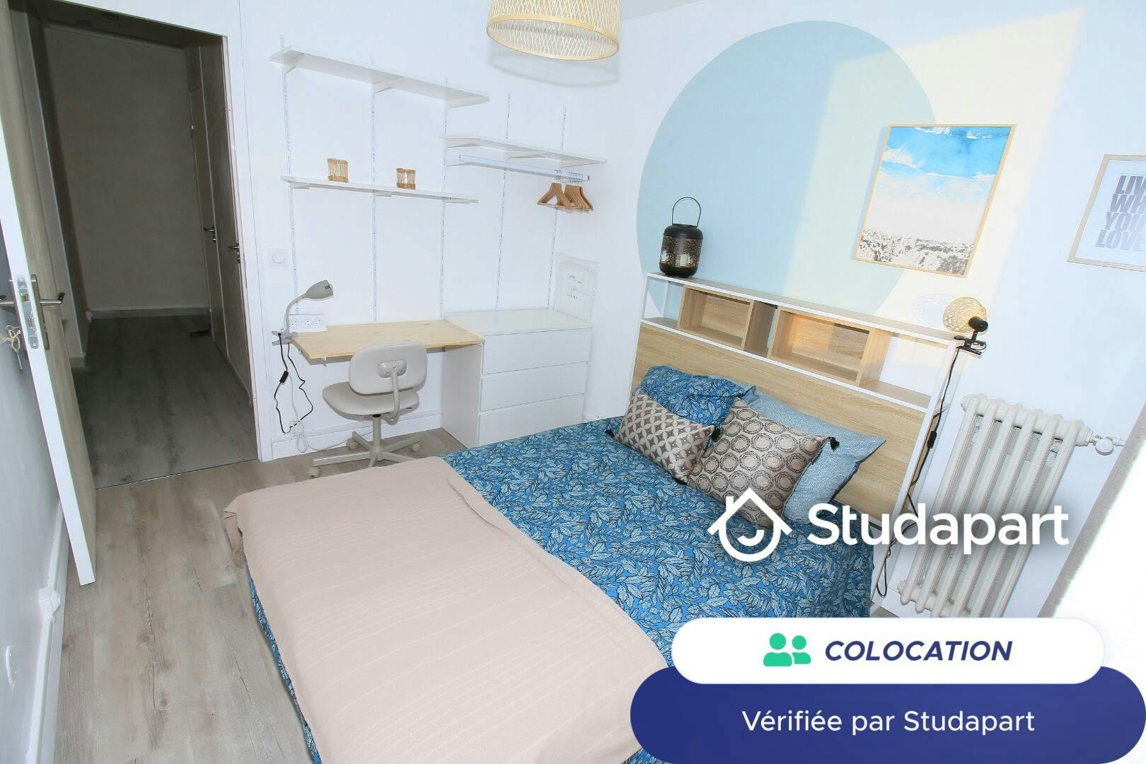 Private room for rent on Rue Philippe Fabia, Lyon – pohled 3