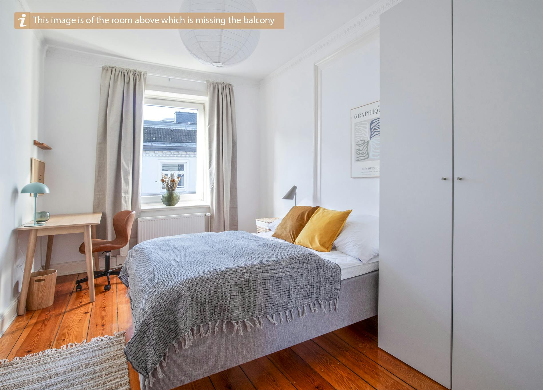 Single room Hamburg, 1 bed, 13m² — photo 1
