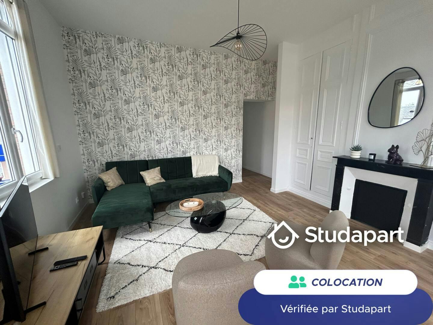 Private room for rent for €490 per month in Amiens, Rue du Pinceau