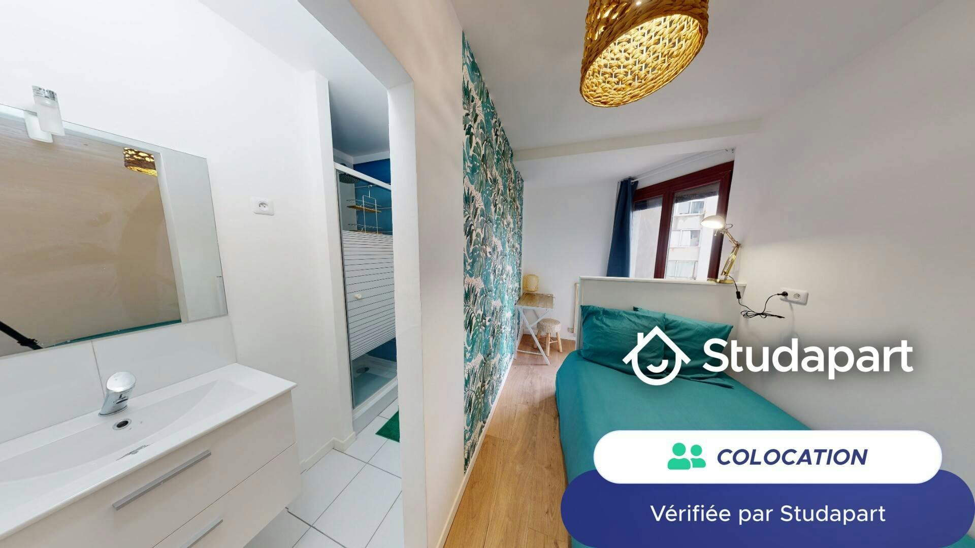 Private room for rent on Boulevard d'Arras, Marseille - Vue 4
