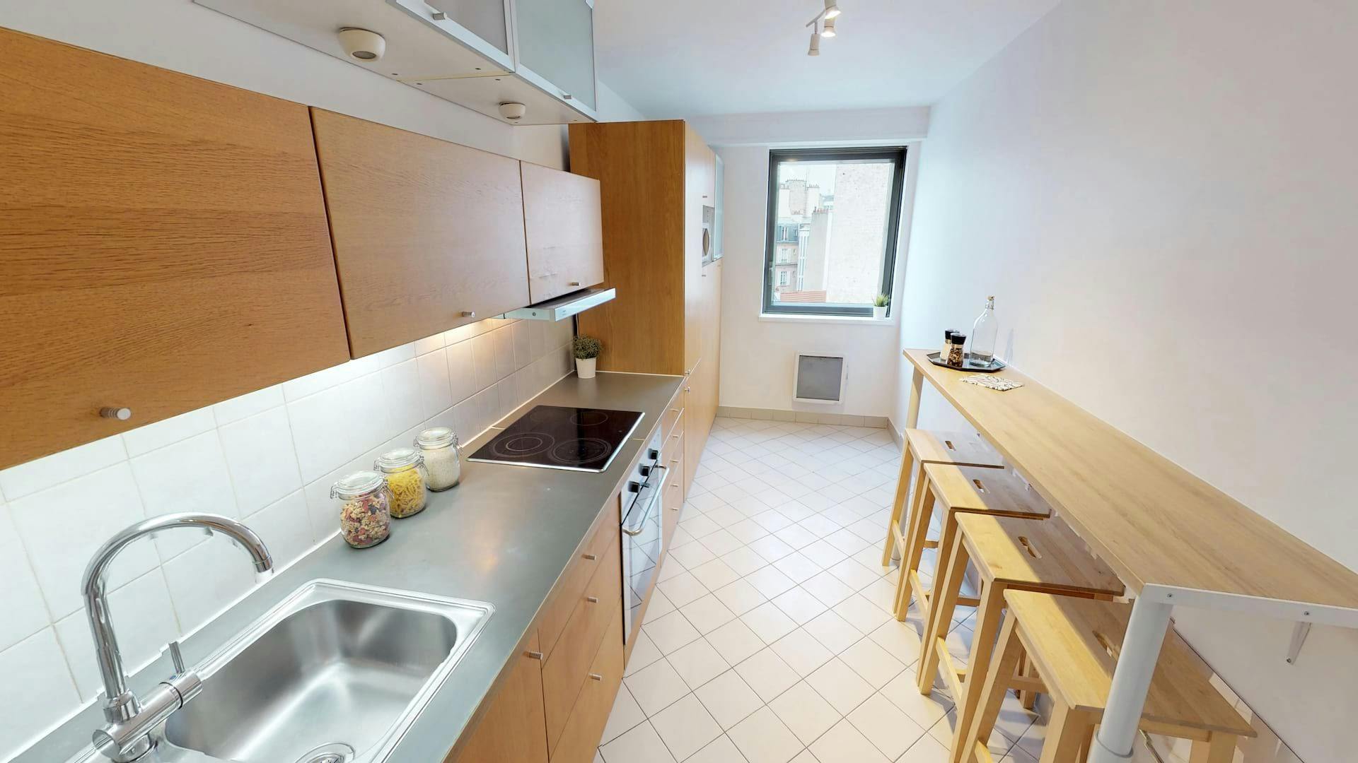 Apartment Paris, 1 bed, 15m² — photo 3